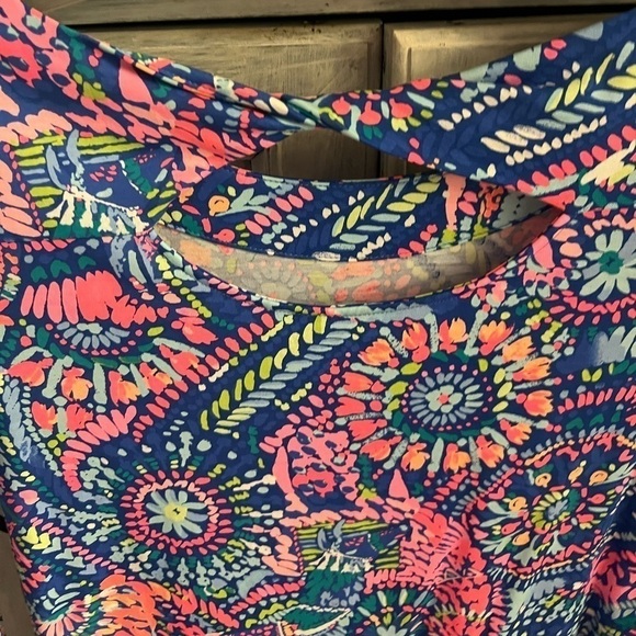 Lilly Pulitzer Bay Dress No-Prob-Llama - Picture 8 of 8